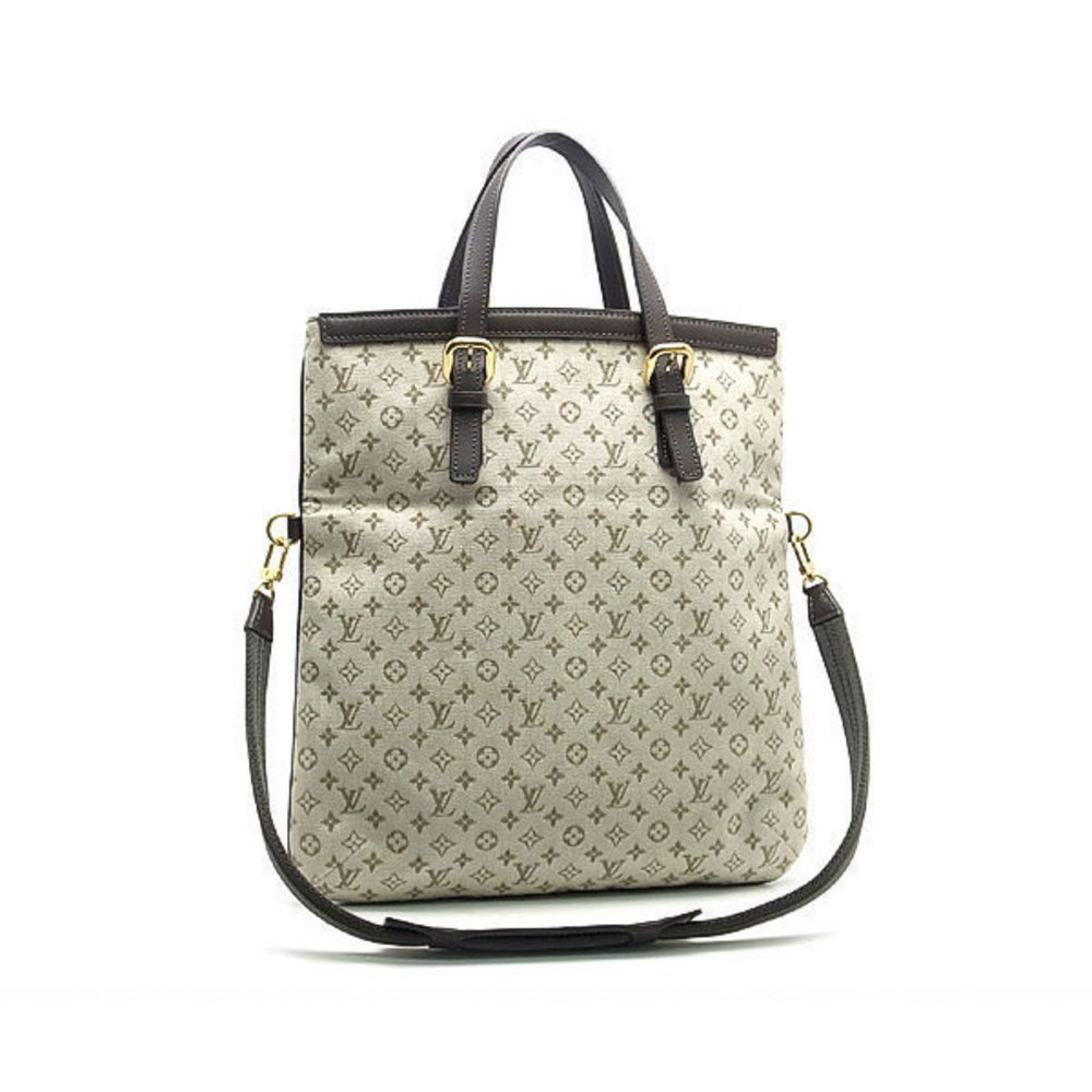 Louis Vuitton Francoise Monogram Mini Khaki Handbag